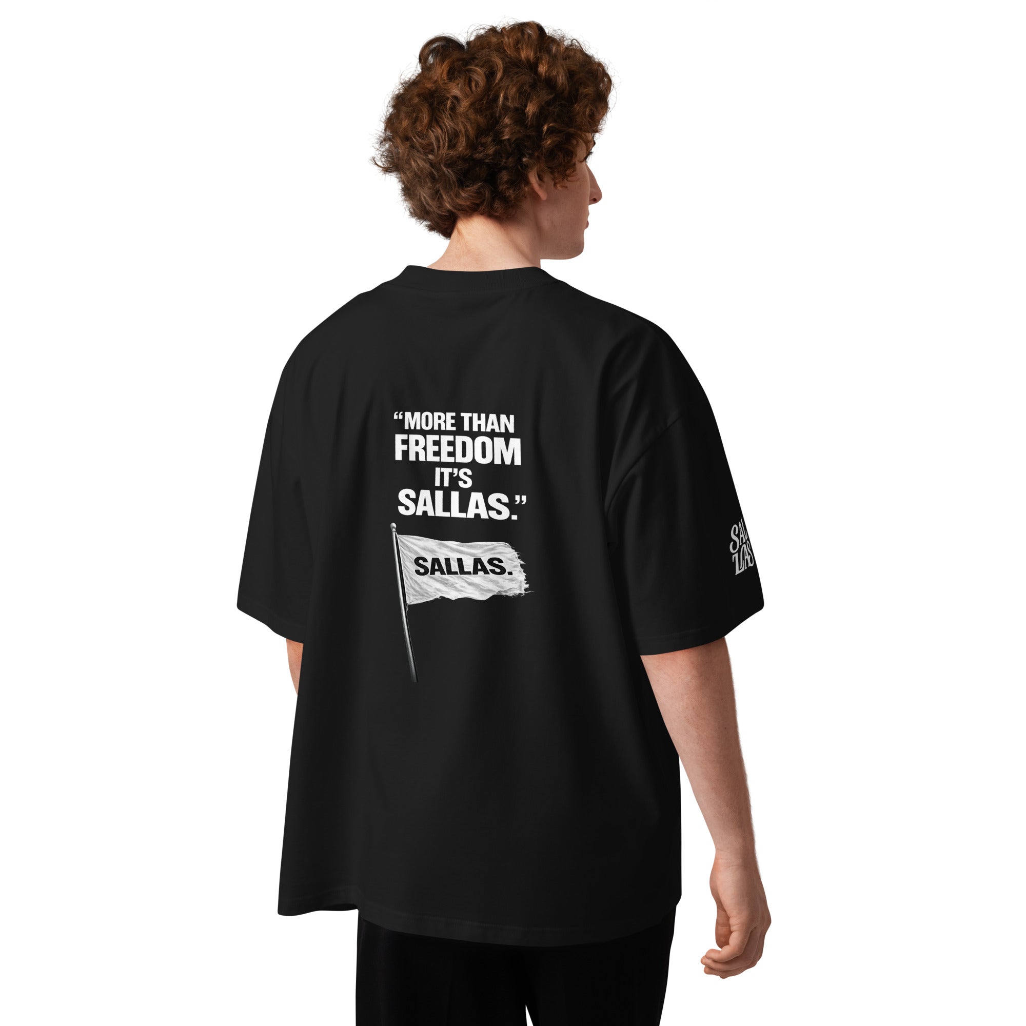 SALLAS Oversized Heart-Love Tee