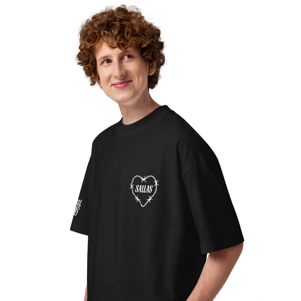 SALLAS Oversized Heart-Love Tee
