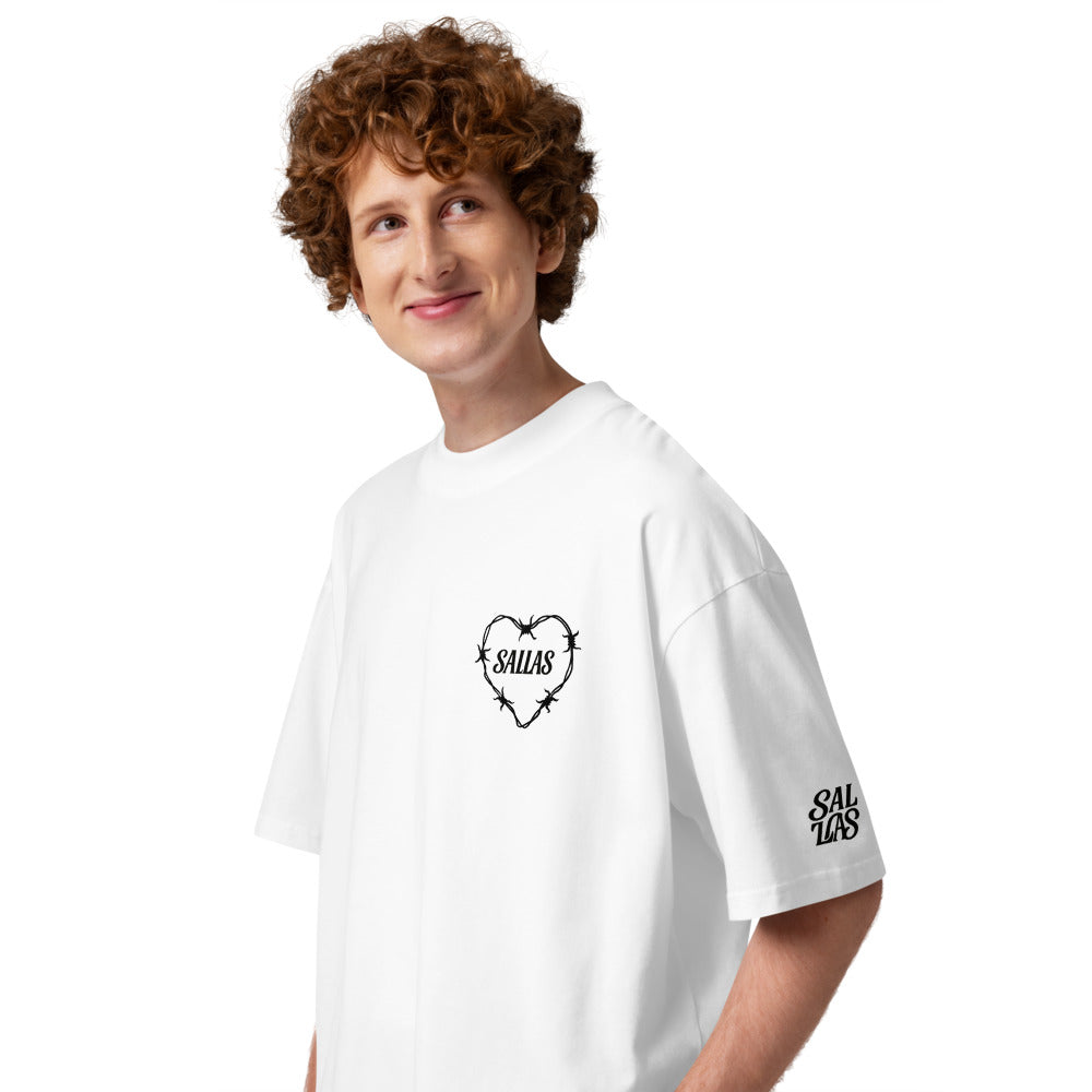 SALLAS Oversized Heart-Love Tee